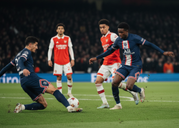 PSG high press set to disrupt Arsenal's possession with Dembele and Kvaratskhelia