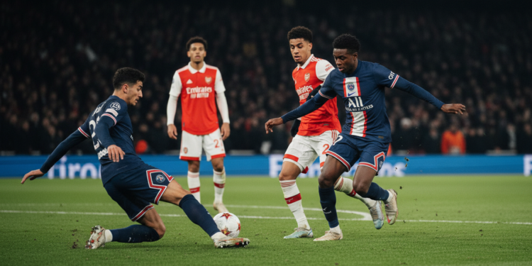 PSG high press set to disrupt Arsenal's possession with Dembele and Kvaratskhelia