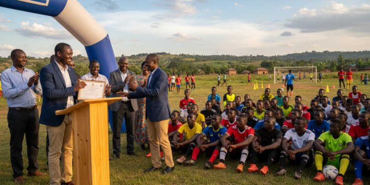 Ssingo County unveils football committee, appoints Ronald Ssekajja amid 100-player camp