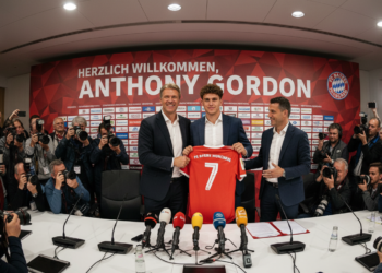 Bayern Munich offer five-year contract to England winger Anthony Gordon