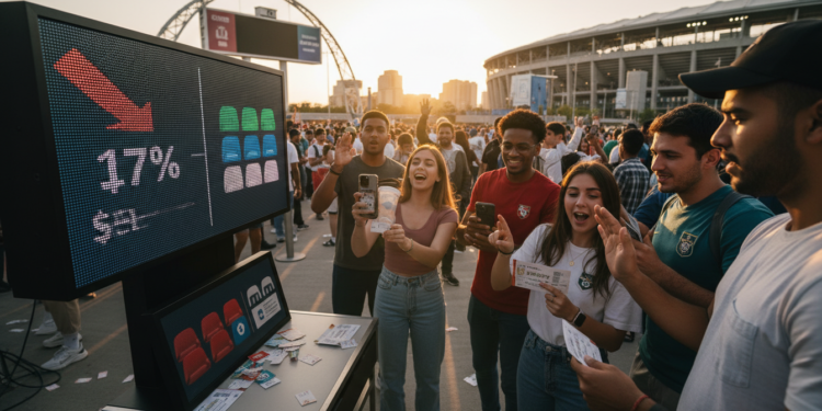 2026 World Cup ticket prices drop 17% on secondary market after new release