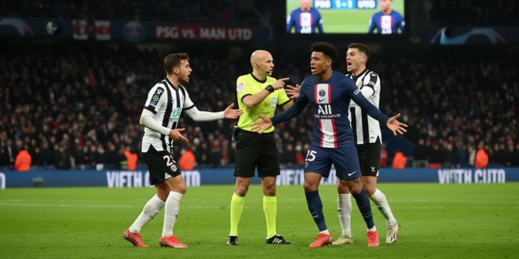 Champions League handball rule sparks outrage after Mendes avoids second yellow