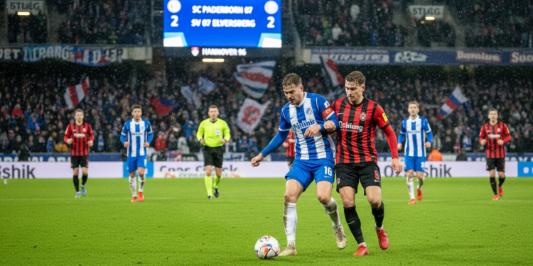 Paderborn hands Bundesliga promotion fate to Elversberg and Hannover after 2-2 draw
