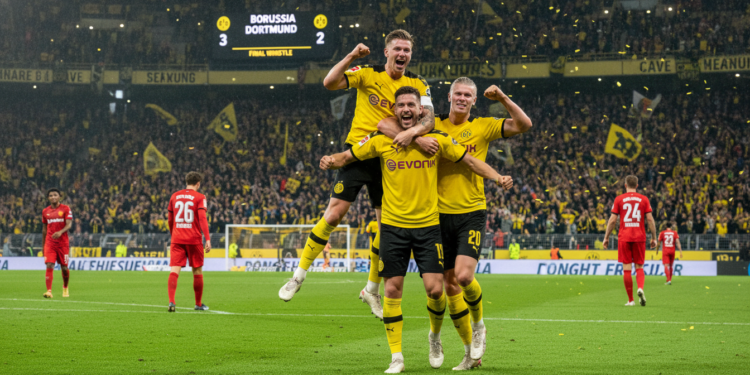 Borussia Dortmund come from behind to secure 3-2 win over Eintracht Frankfurt
