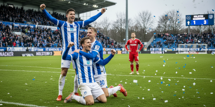 Magdeburg secures survival bid with 3-1 away win at Holstein Kiel
