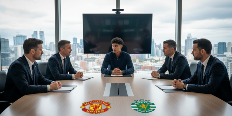 Manchester United hold talks with Sporting over Maxi Araujo transfer