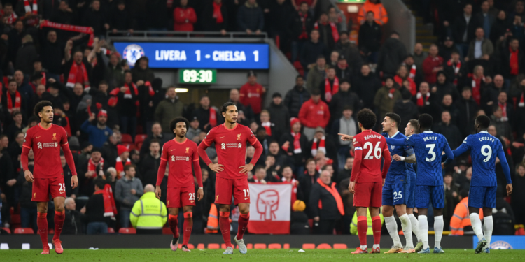 Liverpool held to 1-1 draw by Chelsea as Anfield unrest grows