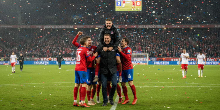 Heidenheim climb out of Bundesliga relegation zone after Köln win