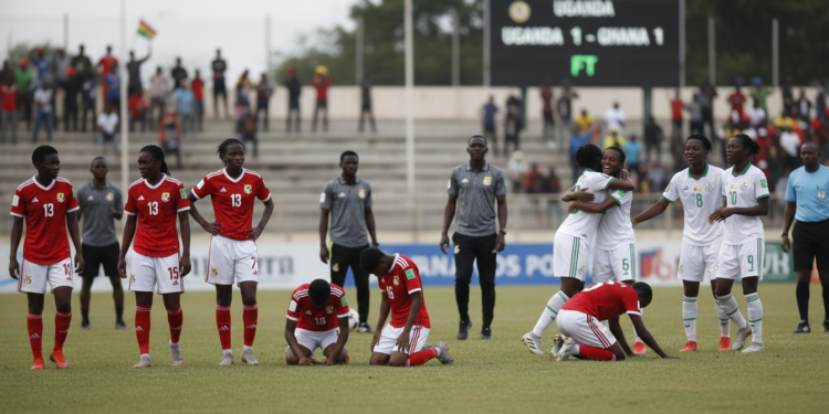 Uganda U-20 Queen Cranes eliminated by Ghana after 1-1 draw