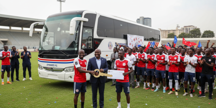 Wicknell Chivayo gifts Dynamos 65-seater bus and $50,000 after derby loss