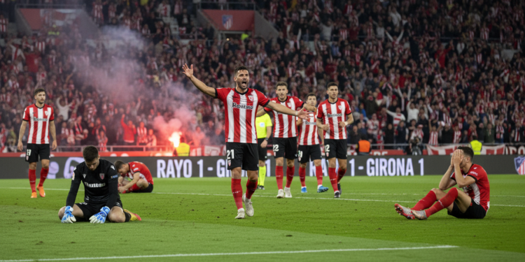 Rayo Vallecano held 1-1 by Girona as Stuani secures late equaliser