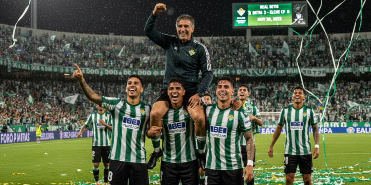 Pellegrini secures Champions League return for Betis after Elche win