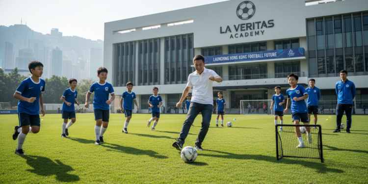 Shinichi Chan launches La Veritas Academy to develop Hong Kong football talent