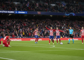 Atlético Madrid return to winning ways as Lookman penalty sinks Osasuna 2-1