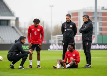 Bayer Leverkusen faces Kofane and Tella fitness doubts before Hamburg match