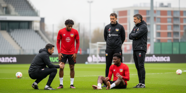 Bayer Leverkusen faces Kofane and Tella fitness doubts before Hamburg match
