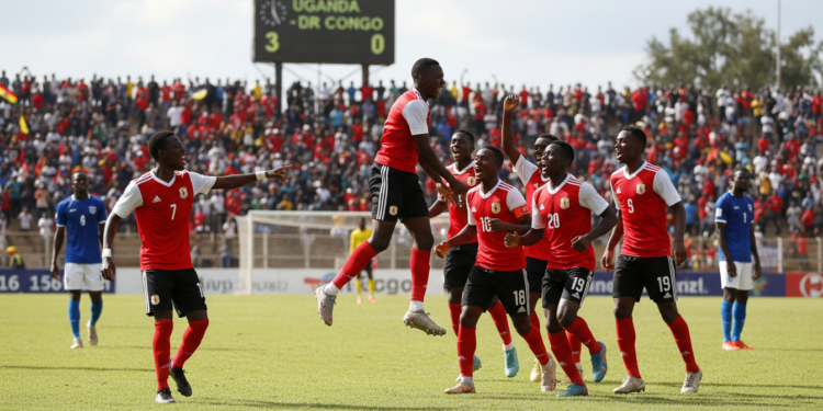 Uganda U-17 beat DR Congo 3-0 in TotalEnergies U-17 Africa Cup opener