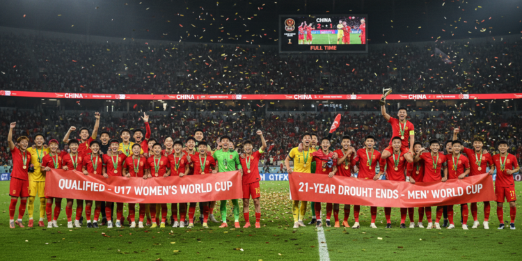 China U17 teams qualify for World Cups as men's side ends 21-year drought
