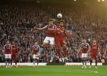 Aston Villa and Liverpool battle for Champions League spot at Villa Park