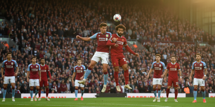 Aston Villa and Liverpool battle for Champions League spot at Villa Park