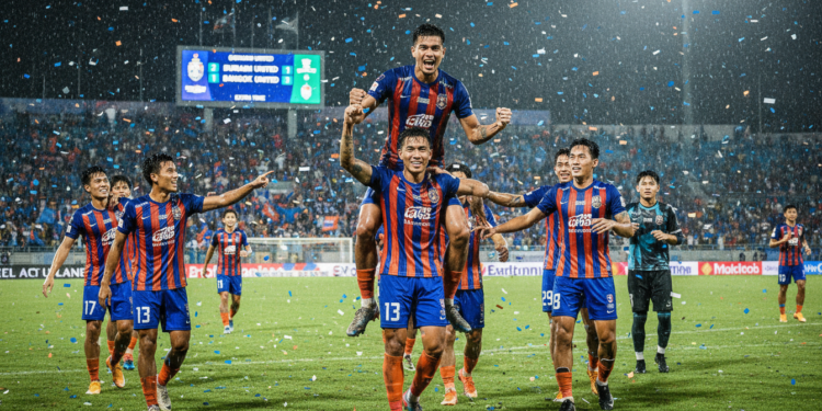 Buriram United clinch 2025/26 Shopee Cup final with Schindler extra-time strike