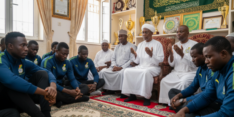 Black Stars Seek National Chief Imam's Prayers Ahead of 2026 World Cup