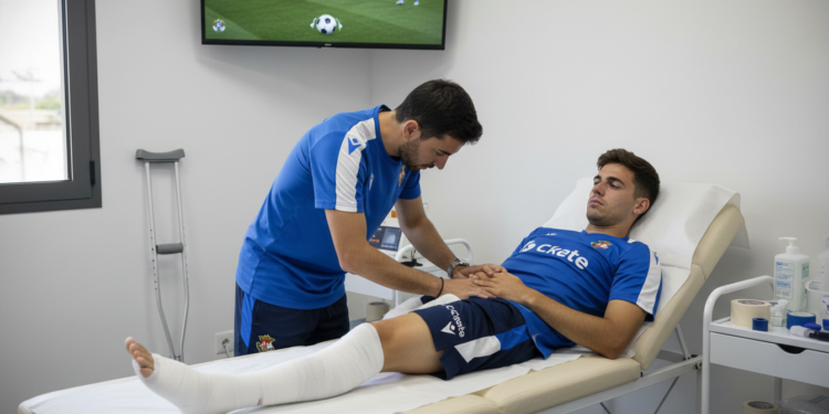 Real Sociedad confirms Ander Barrenetxea adductor longus injury, likely misses World Cup