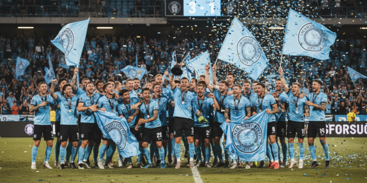 Melbourne City level A-League record with fifth Championship after 3-1 win