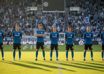 Arminia Bielefeld confirm starting XI with five changes for Hertha BSC