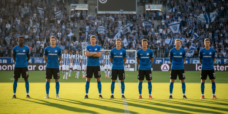 Arminia Bielefeld confirm starting XI with five changes for Hertha BSC