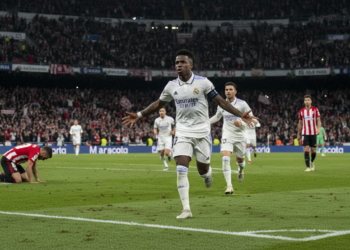 Real Madrid secure 1-0 victory at Sevilla as Vinicius nets winner