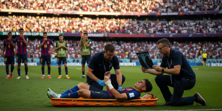 Fermin Lopez ruled out of 2026 World Cup after metatarsal fracture