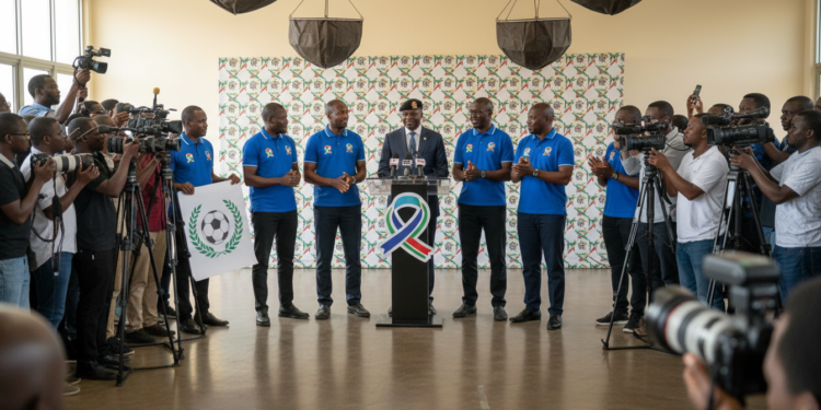Team Kaba endorses Colonel Musa Jammeh for Gambia Football Federation presidency