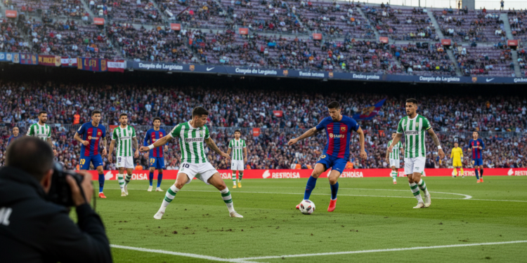 Barcelona host Real Betis at Spotify Camp Nou in LaLiga Matchday 37