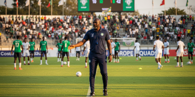 Super Eagles coach Eric Chelle names Unity Cup, Europe squads, omits Nwabali