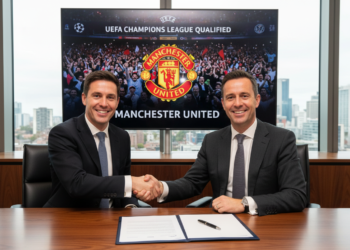 Michael Carrick signs Manchester United deal after securing Champions League spot