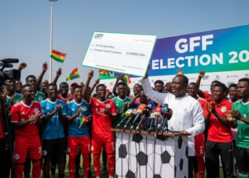 Sadibou Kamaso pledges two million dalasi for champions ahead of GFF election
