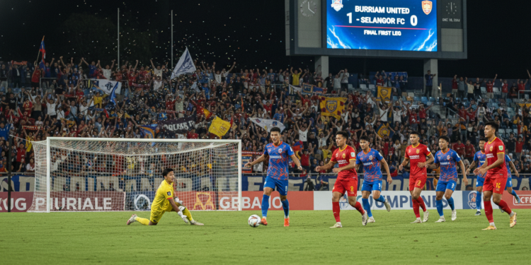 Buriram United secure 1-0 first-leg win over Selangor in Shopee Cup final