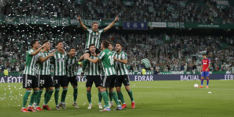 Real Betis celebrates Champions berth as Levante seeks point for survival