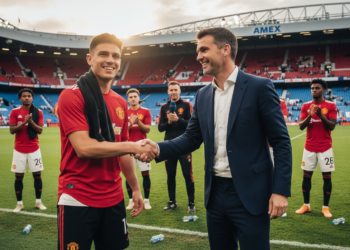 Manchester United seek final statement at Amex as Carrick signs long-term deal