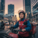 Qiu Zhonghui insists food delivery job is for life experience not followers