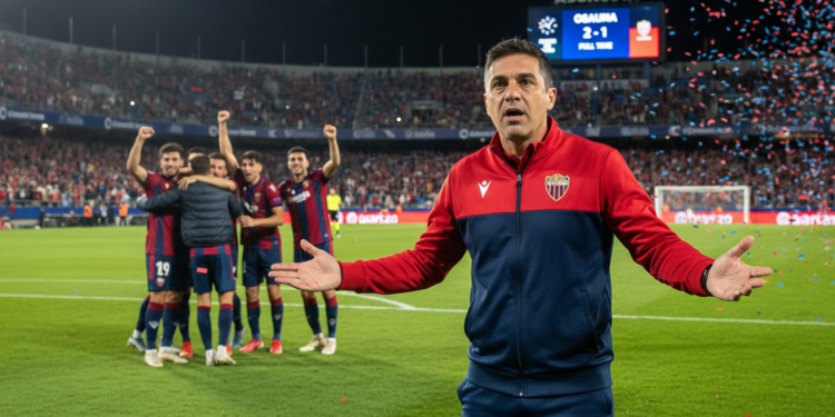 Osasuna coach Lisci defends season as side secures LaLiga safety