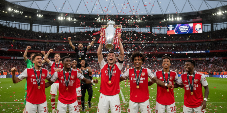Arsenal crowned 2025/26 Premier League champions and head to Champions League final