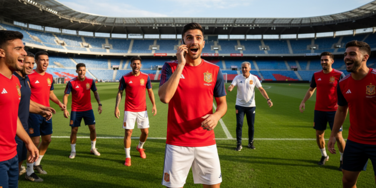 Javi Rodríguez earns surprise Spain call-up for World Cup preparation