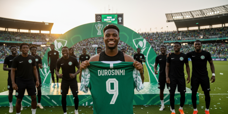 Rafiu Durosinmi earns Super Eagles call-up for 2026 Unity Cup
