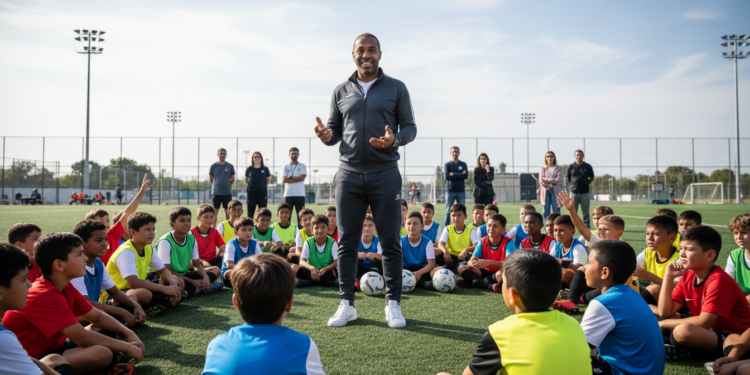 Thierry Henry urges youth to embrace hard work and put others first