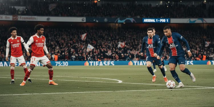 Arsenal face PSG in Champions League final clash of styles