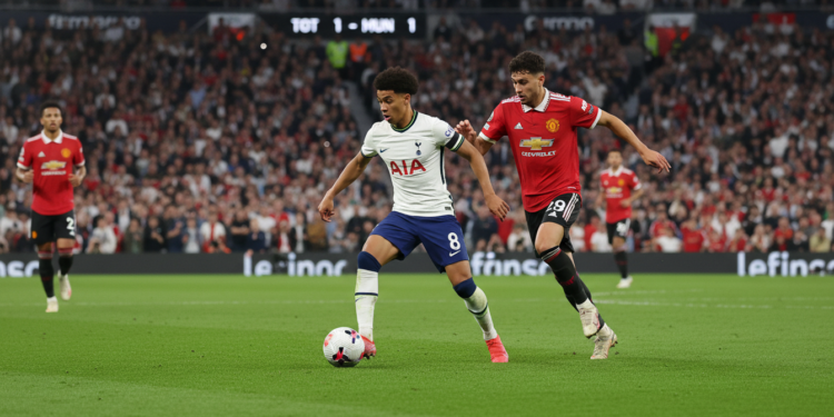 Tottenham targets Carlos Baleba in summer race with Manchester United