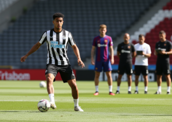 Newcastle targets Ez Abde to replace Gordon as Barcelona could earn €12m