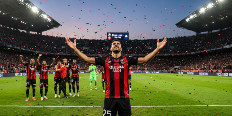 Dante secures Nice's Ligue 1 survival in final game before retirement
